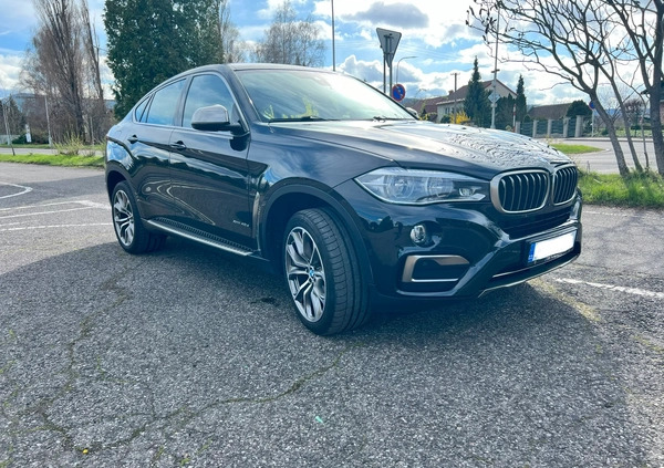 BMW X6 cena 140000 przebieg: 52000, rok produkcji 2016 z Pasłęk małe 79